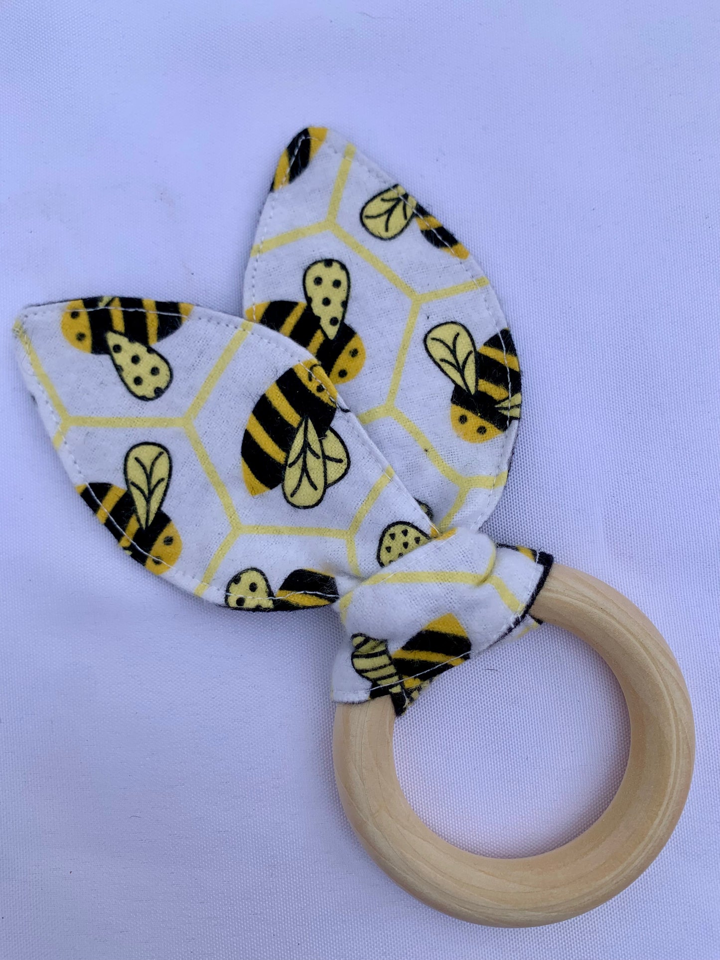 Bumble Bee Crinkle Teether