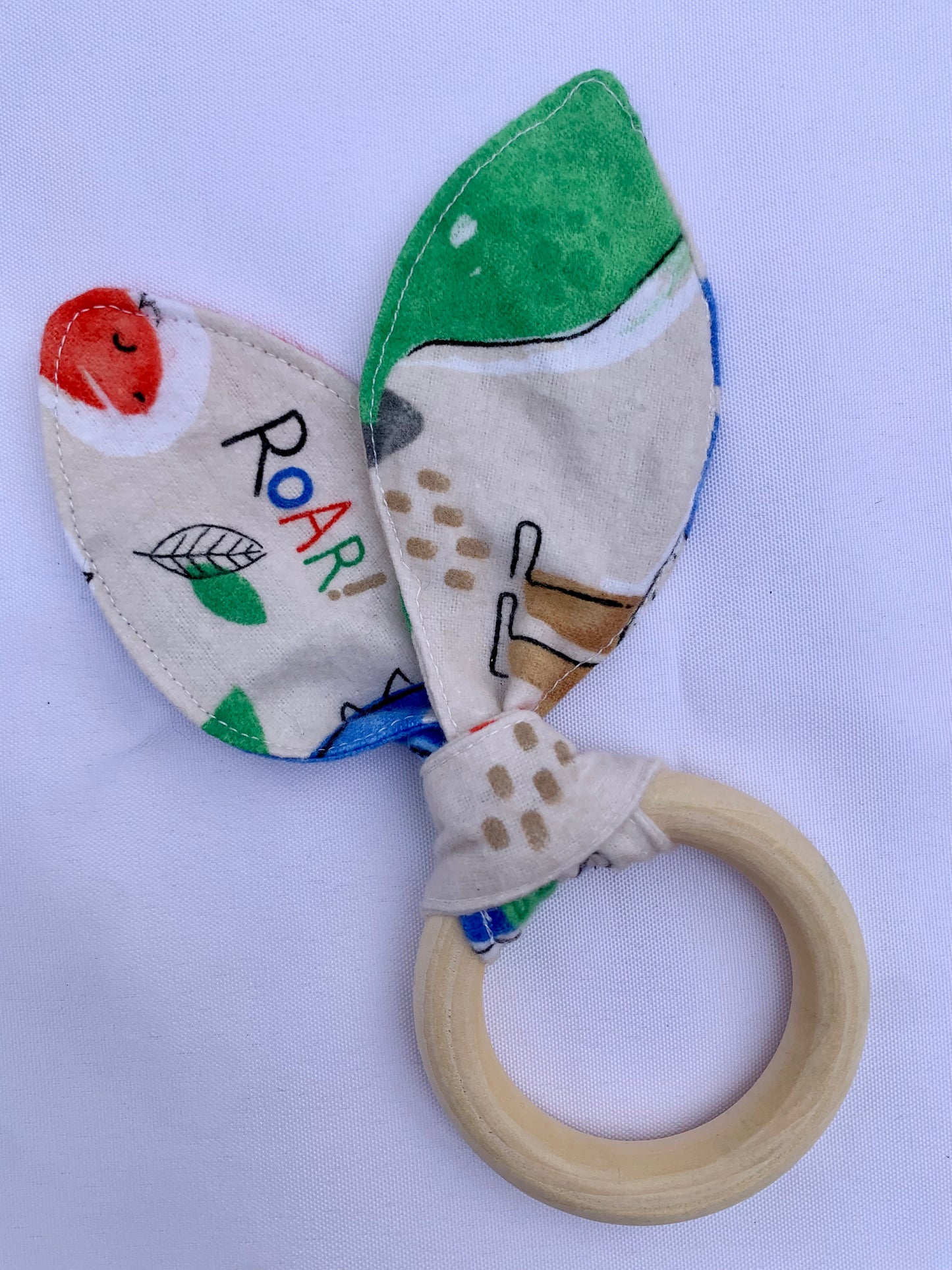 Dino Stomp Crinkle Teether